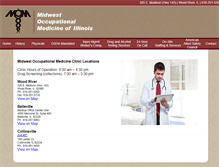 Tablet Screenshot of midwestoccmed-il.com